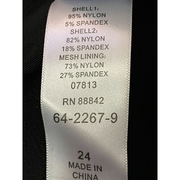 Swimsuits for All Tankini Top Womens 24 Used Black Pink/Purple - Picture 9 of 16